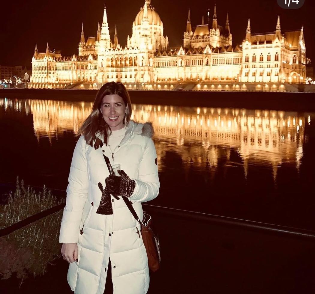 Budapest at night from across the Danube